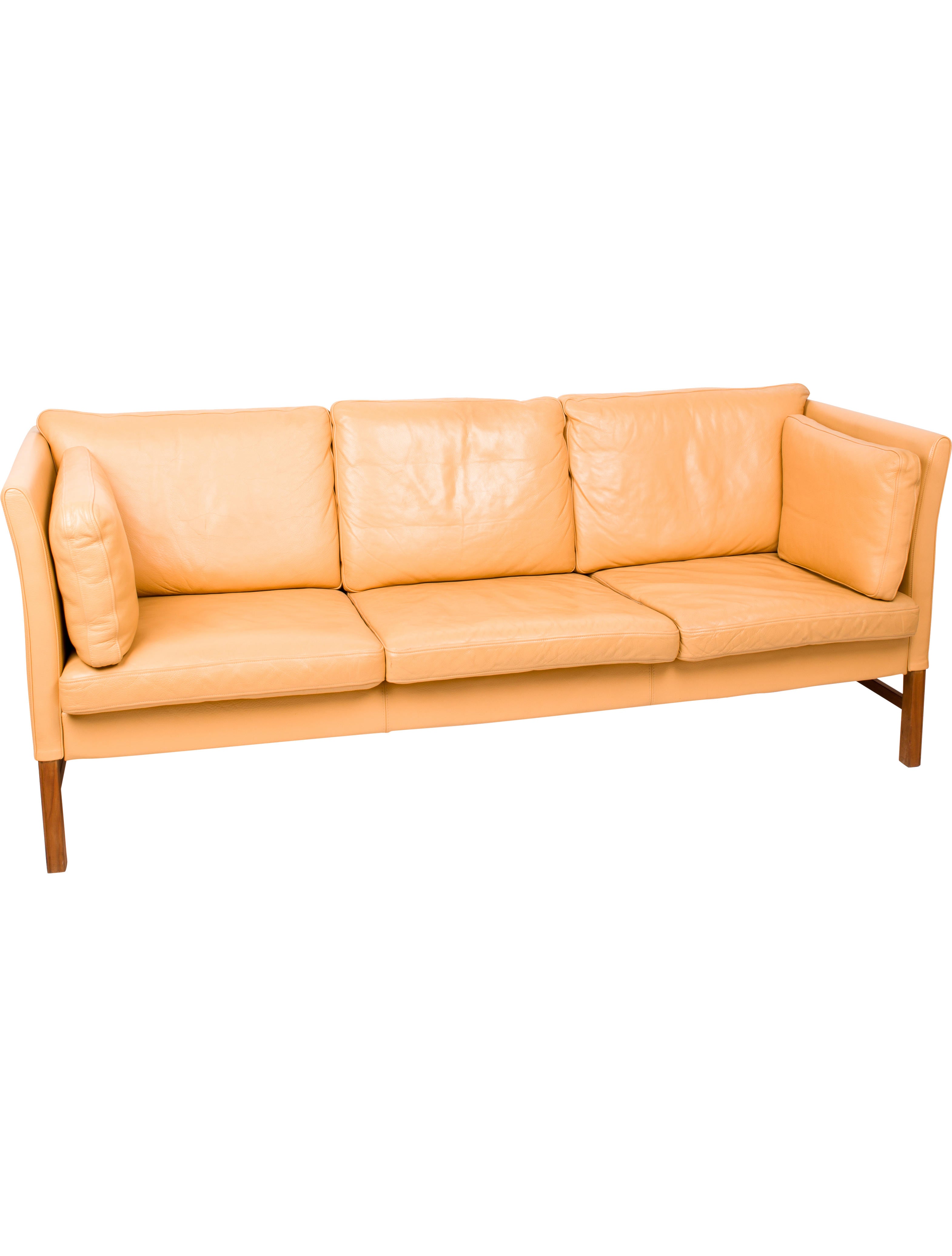 Furniture <<<TRR ASSET - NOT FOR SALE >>> Vintage Danish 3-Seat Sofa